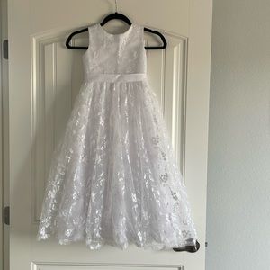 Brand New White flower girl or 1st Holy communion dress.